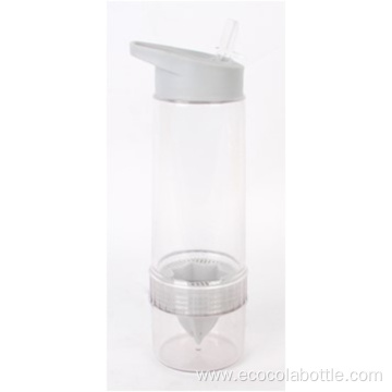 750mL Single Wall Bottle With Straw
